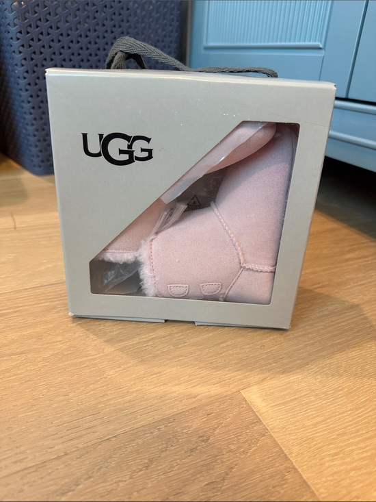 UGG Other - NWT UGG Baby Booties in Soft Pink Suede
